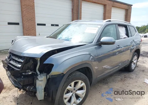 2019 Volkswagen Atlas 2.0T Se from USA, damaged, VIN 1V2DP2CA0KC586602